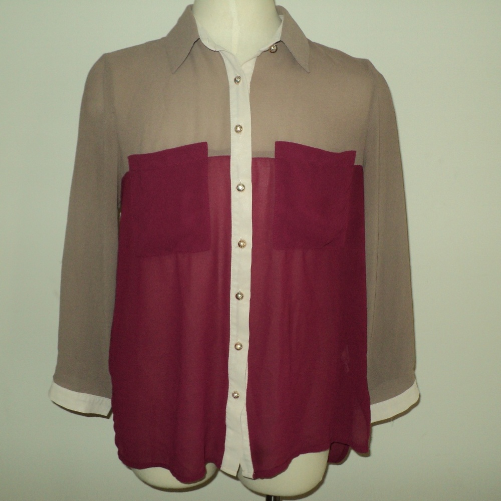 Fashion Doremi Long Sleeves Shirt Size S